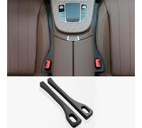 2 Tapones para Huecos de Asientos Laterales de Coche, Color Negro, para Mercedes Benz GLK 200, 220, 250, 260 y 300.