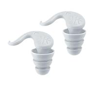 2 tapones para los oídos con cancelación de ruido, tapones para los oídos insonorizados, tapones de oído de silicona impermeables con forma de cuerno, tapones para los oídos multifuncionales