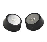 2 tapones para piscina de invierno, de goma, extensibles y herméticos para boquillas de retorno de skimmer, color negro, protección contra heladas para el invierno de tuberías de piscina (38 mm)