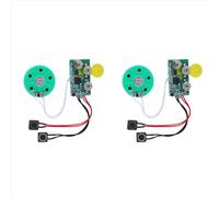 2 tarjetas de módulo de voz DIY de 4 minutos de grabación y reproducción de sonido, saludos para equipaje de vacaciones