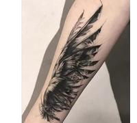 2 Tatuajes Temporales De Hierbas, Tatuajes Falsos De Alas, Jugo En El Brazo, Para Mujeres Y Hombres, Semipermanentes, No Reflectantes, Resistentes Al Agua, Con Una Duración De 2 Semanas.