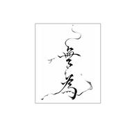 2 Tatuajes Temporales De Jugo De Wuwei Con Caracteres Chinos, Pegatinas Falsas De Hierbas, Semipermanentes, Impermeables Y No Reflectantes Para El Brazo, De Larga Duración (Dos Semanas).