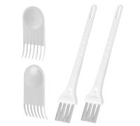 2 Tenedores Limpieza Picadora Verduras, Herramientas Limpieza Picadora Cebolla con Cepillos Peine de Limpieza para Cortadora de Verduras Compatible con Fullstar Mueller Vidalia Chop Wizard
