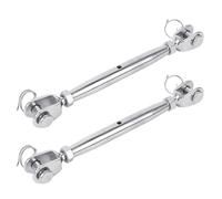 2 tensores de acero duradero para una fácil instalación y versatilidad de uso en entornos al aire libre, aplicaciones de cuerpo cerrado