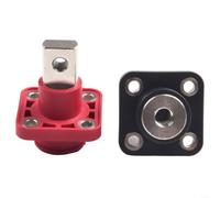 2 terminales de cobre para almacenamiento de energía, 120 A-200 A | Pure Copper, níquel plateado, retardante de llama PA66 para shell, IP67, para gabinetes de almacenamiento de energía nuevos