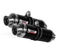 Y.014.L2S - Silenciadores Escape Mivv GP Carbon Yamaha TDM 900 2002>