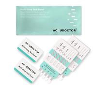 2 Test de Drogas Orina 10 Drogas AccuDoctor Test Multidrogas - Tiras Reactivas Antidrogas THC Cannabis Marihuana Hachís Cocaína Opiáceos Anfetaminas Barbitúricos Metadona - Drogotest Rápido Preciso
