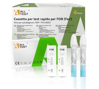 2 Test de Sangre en Heces Alltest - Prueba de heces para detección de sangre oculta - Resultados fáciles y seguros - Prueba de colón - Detección precoz kit de 2 pruebas