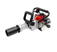 2 tiempos de gasolina, 32,7 cc, motor de gasolina, postes con 2 casquillos, 1 cabezal de conversión, 1 cincel, arranque manual, estaca, 7000 r/min, para perforación de agujeros de tierra, construcción