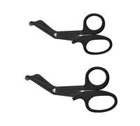 2 Tijeras Negras, Tijeras Para Codo De Acero Inoxidable, Tijeras De Primeros Auxilios, Tijeras De Aseo, Prácticas Tijeras Para Exteriores, Accesorios De Aseo