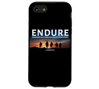 2 Timothy 2:3 Endure Hardness as a Good Soldier of Christ Carcasa para iPhone SE (2020) / 7/8