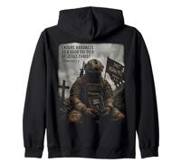 2 Timothy 2:3 Endure Hardness as a Good Soldier of Christ Sudadera con Capucha