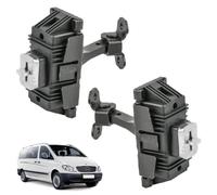 2 tirantes de puerta compatibles para Vito (W639, W447), Viano (W639) y Clase V (W447) (desde 2003) limitadores de puertas DELANTERAS. A447720750028, A4477207500, A6397200216