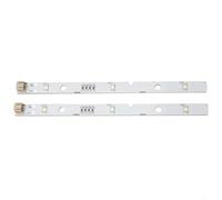 2 tiras de luz LED para refrigerador, tiras de luz LED de bajo consumo, para reemplazos de refrigeradores, juego de 2 MDDZ162A 1629348