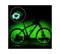 2 Tire Pack Led Bike Wheel Lights Ultra Bright Waterproof Bicycle Spoke Lights Green