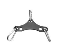 2 To 1 Cable Attachment Adapter | Heavy Duty Fitness Pulley Connector | Cab