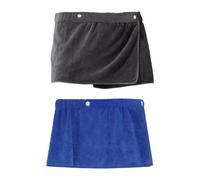 2 Toallas De Baño Para Hombre, Falda De Playa Para Hombre, Falda De Baño Antiexposición, Toalla De Baño Suave Y Absorbente, Toalla De Sauna Elástica, Toalla De Playa De Secado Rápido