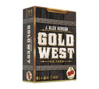 2 Tomatoes Games - Gold West | Juego de Mesa de Tablero | Gestión de Recursos | de 2-4 Jugadores | Idioma: Español y Francés | Temática: Lugares