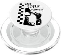 2 Tone Ska One Step Beyond Music Checkerboard PopSockets PopGrip para MagSafe