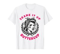 2 Tone Ska Rude Girl Skank it Up Buttercup Camiseta