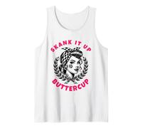 2 Tone Ska Rude Girl Skank it Up Buttercup Camiseta sin Mangas