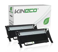 2 tóneres compatibles con Samsung CLT-K406S CLP-360 N ND Series 365 W CLX-3300 3305 FN FW W Series Xpress C410 C460 FW W Series Negro, 1500 páginas por Cartucho