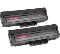 2 Tóners compatibles con Samsung MLT-D1042S D1042S ML-1660 ML-1665 ML-1670 ML-1675 ML-1860 ML-1865 ML-1865W SCX-3200 SCX-3201 SCX-3205 SCX-3205W | 1500 páginas