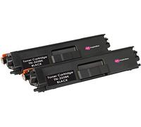 2 Tóners compatibles para Brother TN325 TN-325BK HL-4140CN HL-4150CDN HL-4570CDW HL-4570CDWT DCP-9055CDN DCP-9270CDN MFC-9460CDN MFC-9465CDN MFC-9970CDW | Negro: 4000 páginas