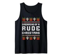 2 Tonos Ska Rude Ugly Christmas Camiseta sin Mangas