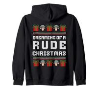 2 Tonos Ska Rude Ugly Christmas Sudadera con Capucha