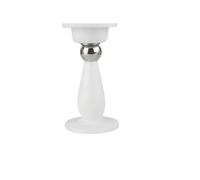 2 topes de puerta magnéticos fuertes, cortos, anticolisión, resistentes al viento, for el hogar, sin perforación para Suelo(White,Size C)