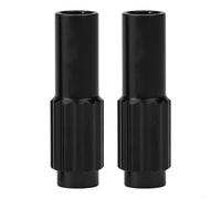 2 tornillos de ajuste de desviador de bicicleta de aleación de aluminio, pernos de conector de cable de freno, regulador de ajuste fino para bicicletas fijas de carretera T, línea de 4 mm, negro