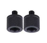 2 tornillos de cámara 3/8 a M8 M10, conexión de base de trípode de montaje fijo, accesorios de fotografía, conversión de cámara réflex digital, accesorios de equipo fotográfico, conexión de base