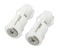 2 tornillos de fijación superior for asiento de inodoro, tapa de tuerca, fijación de bandeja