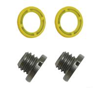 2 Tornillos Drenaje Aceite para mercruiser para mercury OEM 10-79953Q04 | Incluye 2 tornillos, junta tórica estanca, para ajuste perfecto OEM, metal , fugas