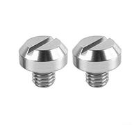 2 Tornillos Spools para Brazo Oscilante para moto para honda para kawasaki - Tuercas M8/M10 Aluminio CNC Rojo/Negro para Soporte Estable y Seguro para accesorios Motocicleta(positive M10 silver)