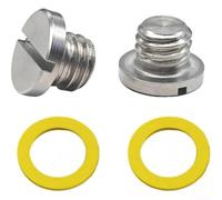 2 tornillos y juntas de drenaje de aceite de unidad inferior, a juego 10-79953Q0, 79953Q2, 28634A1, para Mercury EFI, Pro XS, para MerCruiser