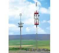 2 Torres De Teléfono Móvil HO/OO Gauge Busch 1021