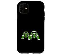 2 Tortugas Reggae Music Team Rasta Sombrero de pelo Jamaica Friends Carcasa para iPhone 11