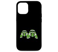 2 Tortugas Reggae Music Team Rasta Sombrero de pelo Jamaica Friends Carcasa para iPhone 12/12 Pro