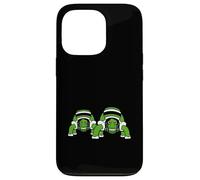 2 Tortugas Reggae Music Team Rasta Sombrero de pelo Jamaica Friends Carcasa para iPhone 13 Pro