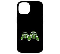 2 Tortugas Reggae Music Team Rasta Sombrero de pelo Jamaica Friends Carcasa para iPhone 14