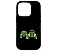 2 Tortugas Reggae Music Team Rasta Sombrero de pelo Jamaica Friends Carcasa para iPhone 14 Pro