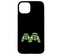 2 Tortugas Reggae Music Team Rasta Sombrero de pelo Jamaica Friends Carcasa para iPhone 15 Plus