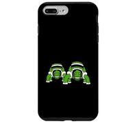 2 Tortugas Reggae Music Team Rasta Sombrero de pelo Jamaica Friends Carcasa para iPhone 7 Plus/8 Plus