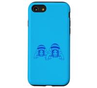 2 Tortugas Reggae Music Team Rasta Sombrero de pelo Jamaica Friends Carcasa para iPhone SE (2020) / 7 / 8