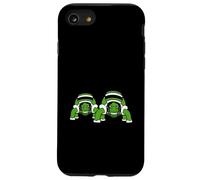 2 Tortugas Reggae Music Team Rasta Sombrero de pelo Jamaica Friends Carcasa para iPhone SE (2020) / 7 / 8
