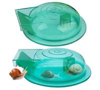 2 trampas para caracoles para acuario de 6, 69 x 4, 84 x 1, 18 pulgadas, removedor de caracoles para acuario, suministros de limpieza para peceras, agua, recogedor de hierba, accesorios limpios, verde