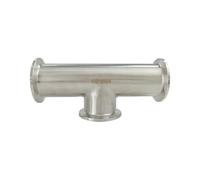 2" Tri Clamp & Pipe OD 51mm Tee Tri Compatible Pipe Fitting Homebrew Beer SS304 Stainless Steel ZGPOSQKZSC