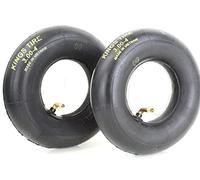 2 tubos de 260 x 85 mm 3.00-4 para neumáticos de silla de ruedas, carretilla de carga, máx. 3,5 bar, válvula angular 90/90